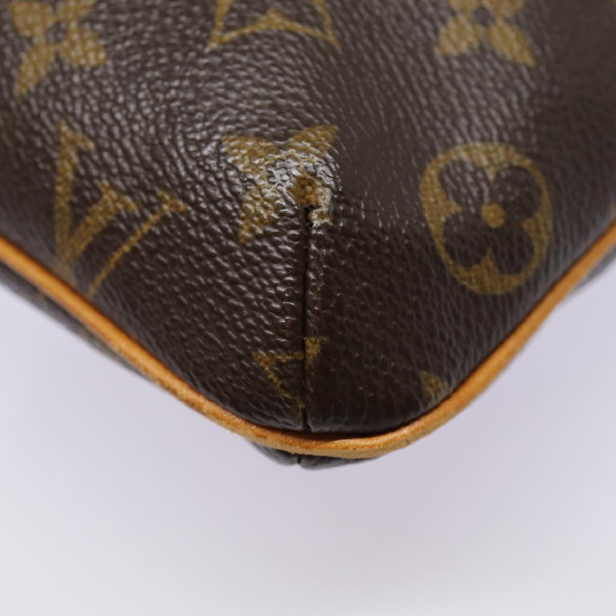 Louis Vuitton Partition, Brown, Canvas, clutch