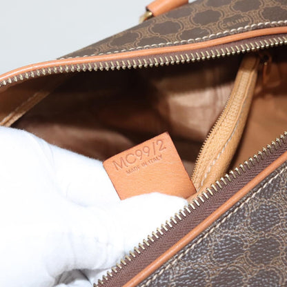 Céline Macadam, Brown, Canvas, handbag