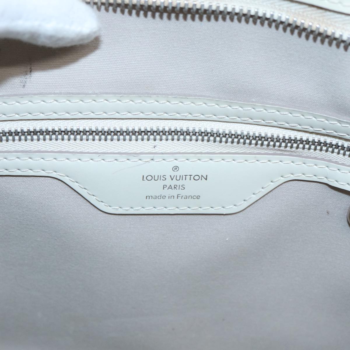 Louis Vuitton Blair, White, Leather, handbag