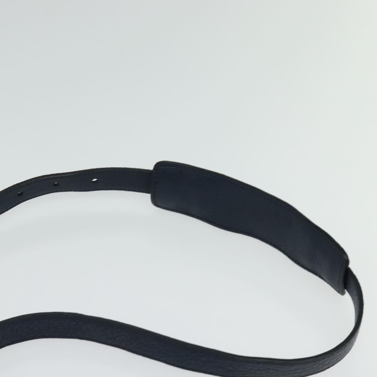 Prada Vitello, Navy, Leather, shoulder