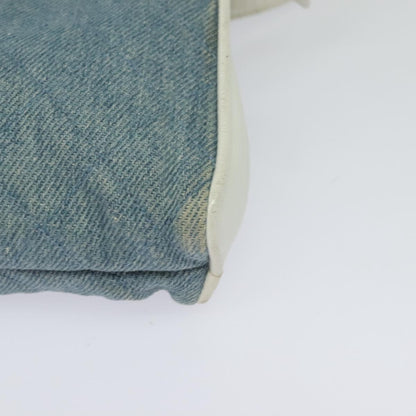 Chanel, Blue, Denim - Jeans, shoulder
