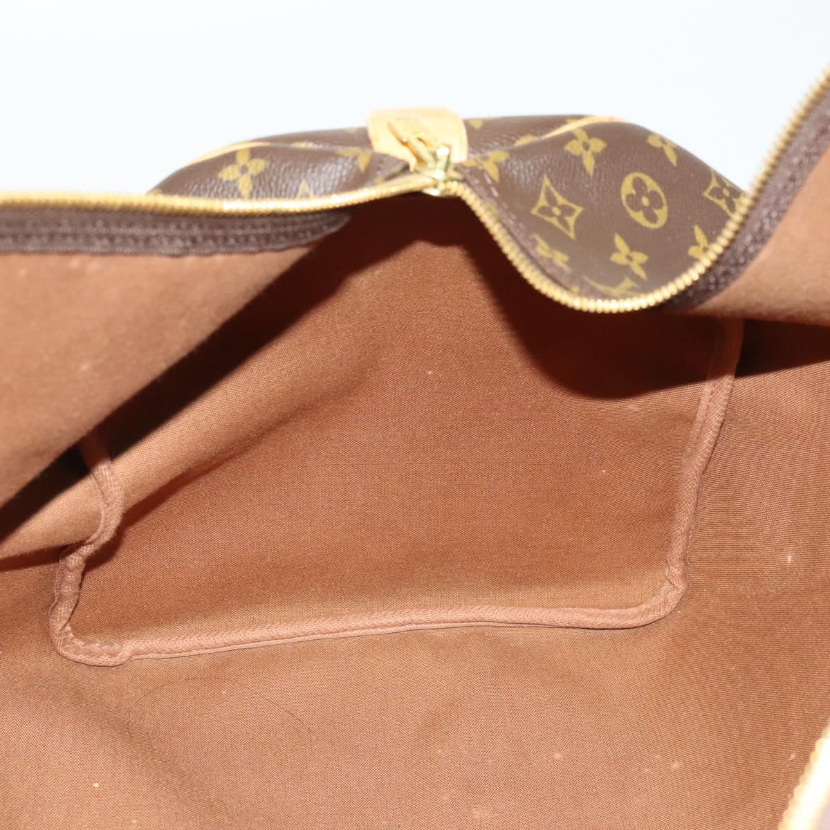 Louis Vuitton Keepall 60, Brown, Canvas, travel