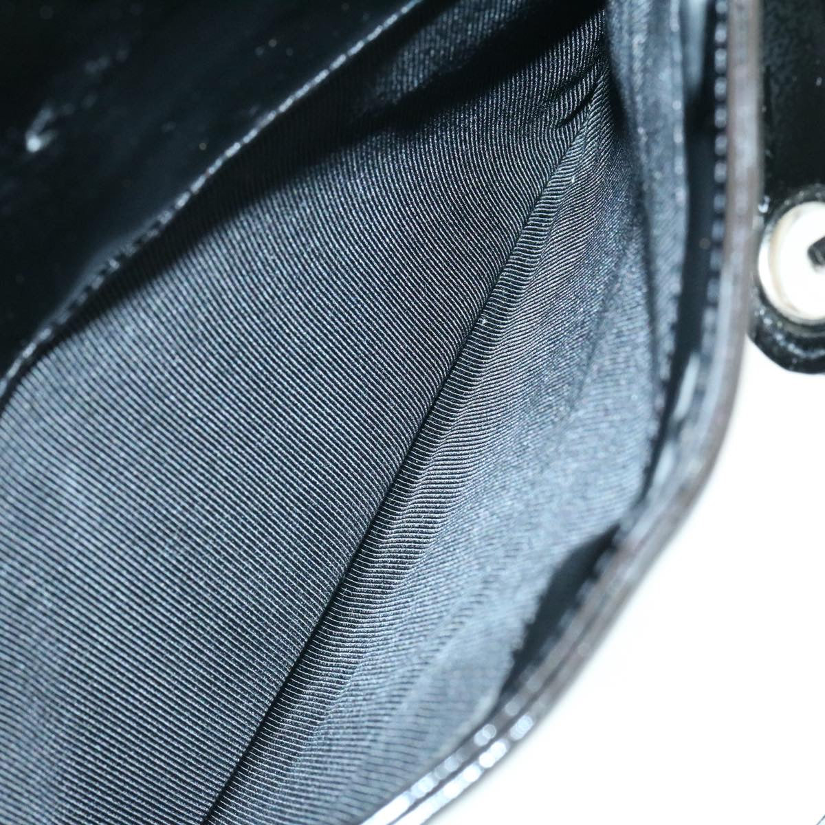 Chanel -, Black, Patent Leather, shoulder