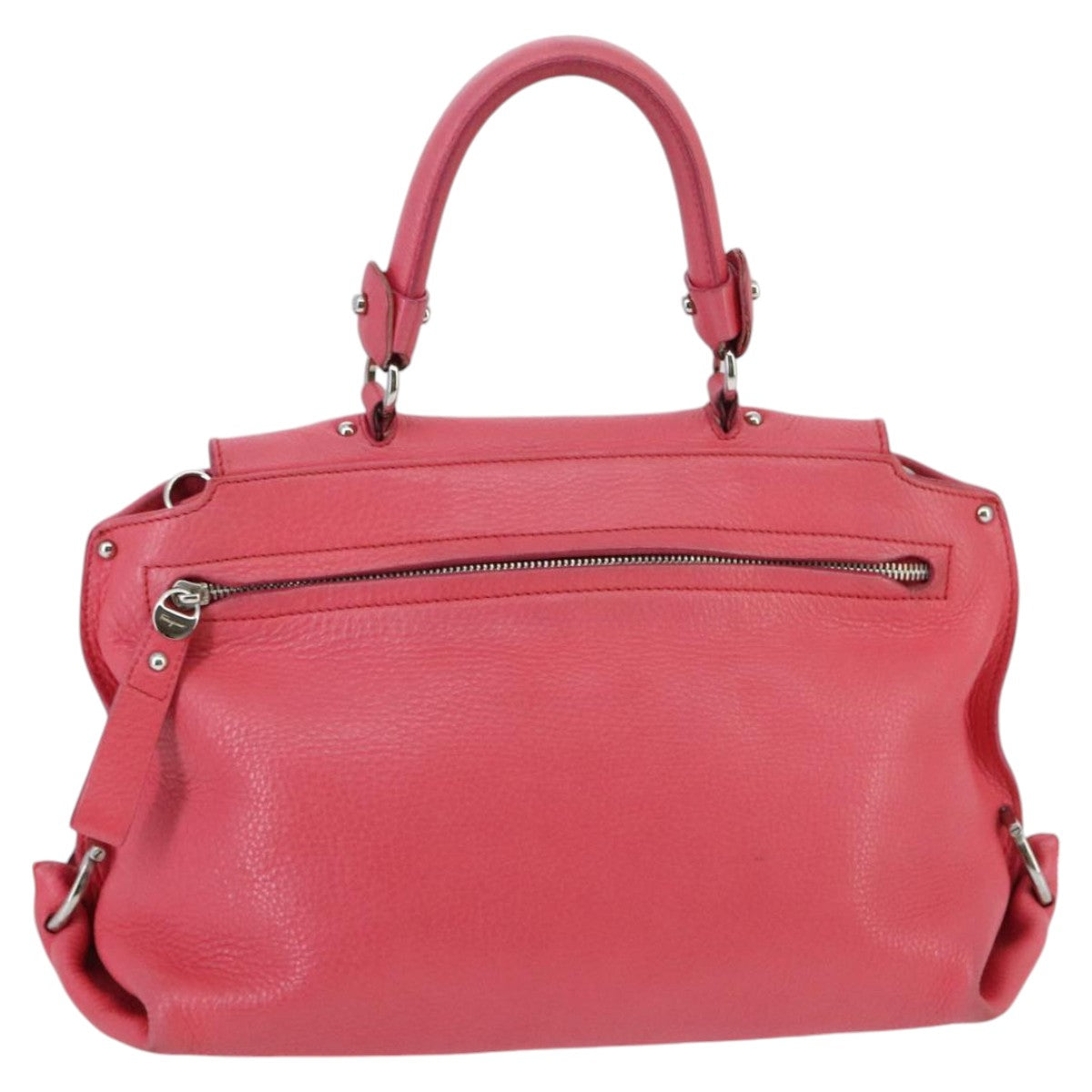 Salvatore Ferragamo Sofia, Pink, Leather, handbag