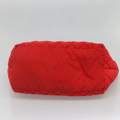 Chanel Coco Cocoon, Red, NYLON, tote