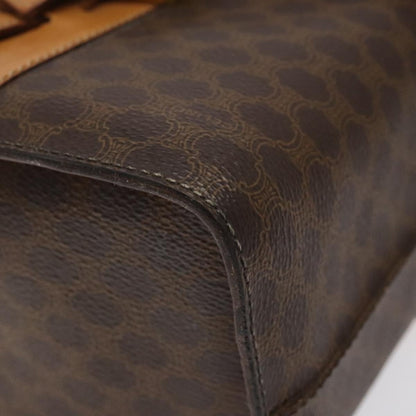 Céline Vanity, Brown, Canvas, handbag