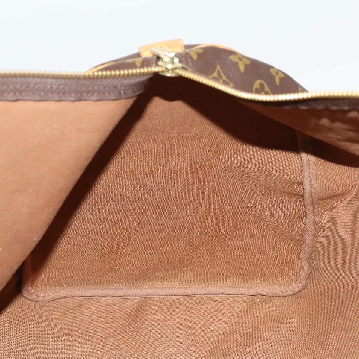 Louis Vuitton Keepall 60, Brown, Canvas, travel