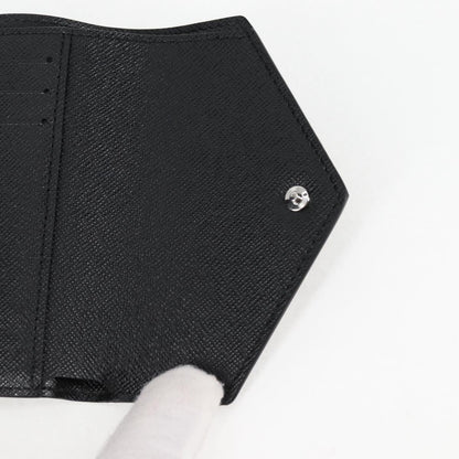 Louis Vuitton Victorine, Black, Canvas, wallet