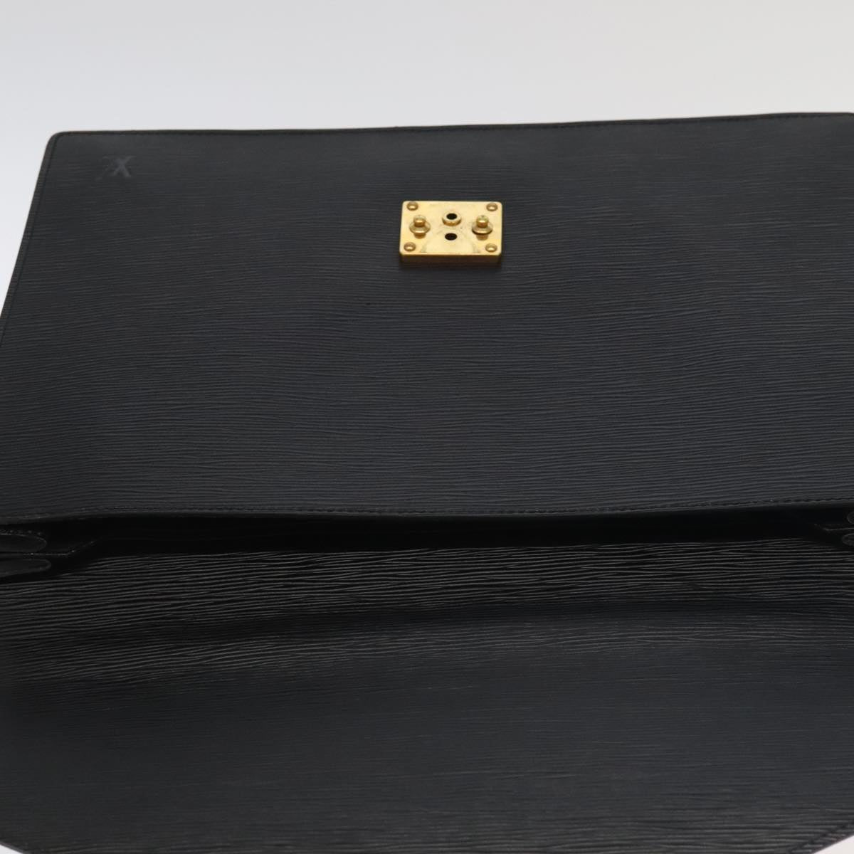 Louis Vuitton Ambassadeur, Black, Leather, briefcase