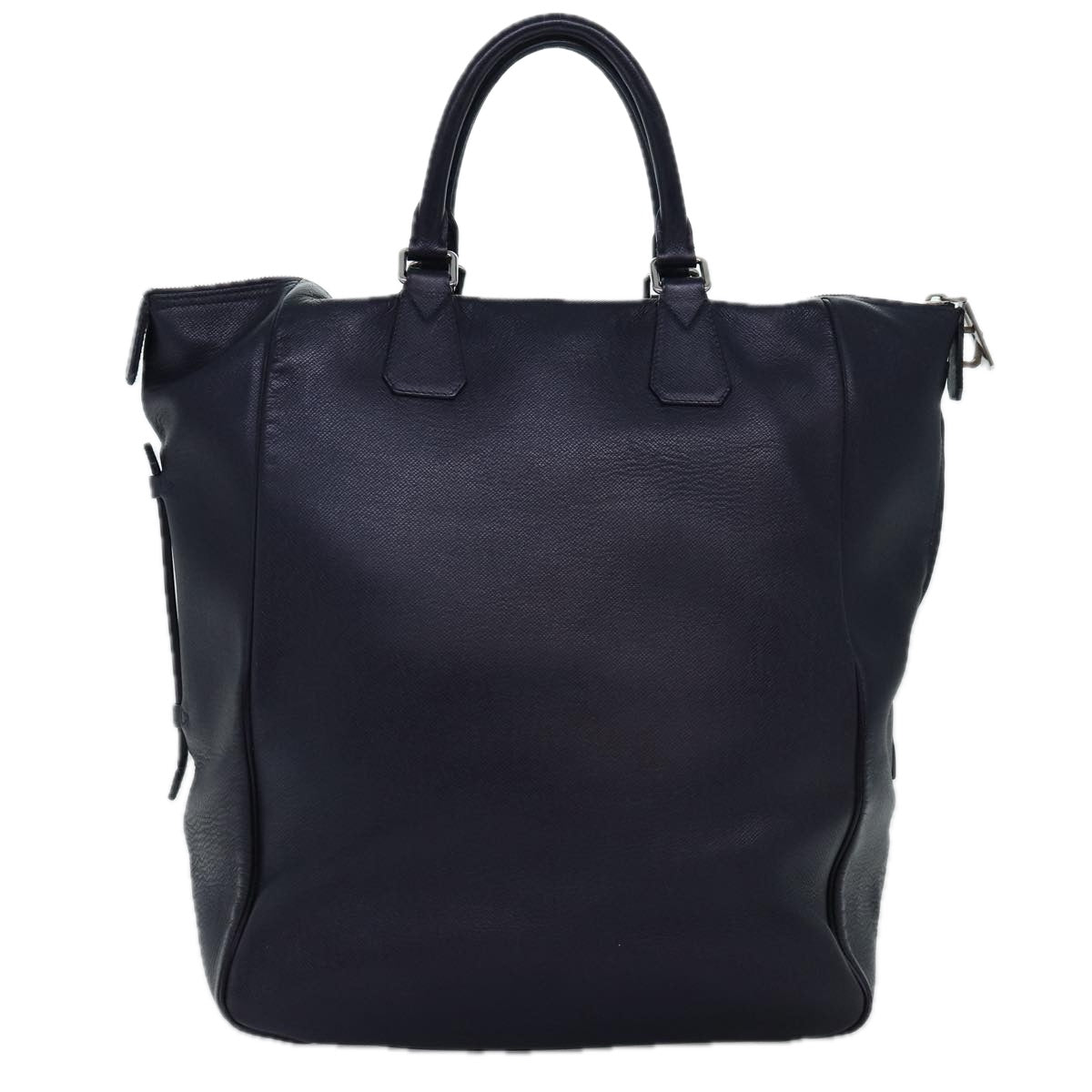 Louis Vuitton Marin, Navy, Leather, tote