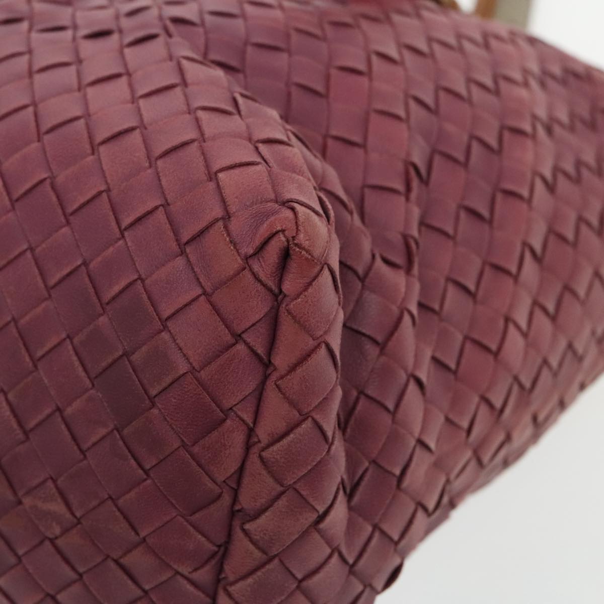 Bottega Veneta Intrecciato, Purple, Leather, tote