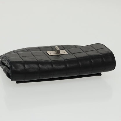 "Chanel 2,55", Black, Leather, clutch