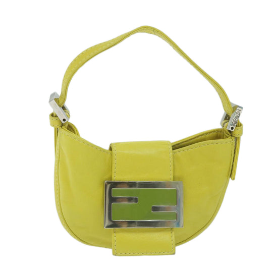 Fendi, Green, Leather, handbag