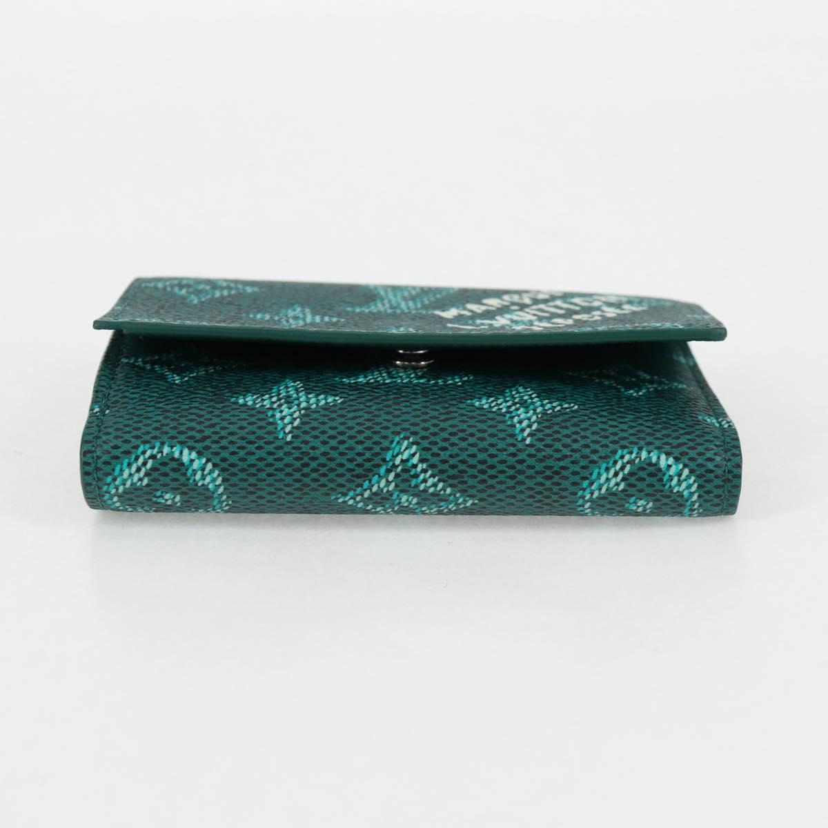 Louis Vuitton Victor, Green, Canvas, wallet