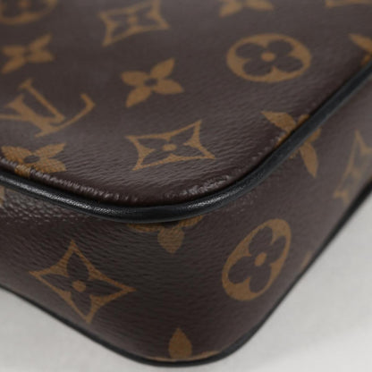 Louis Vuitton Pochette Volga, Brown, Canvas, clutch