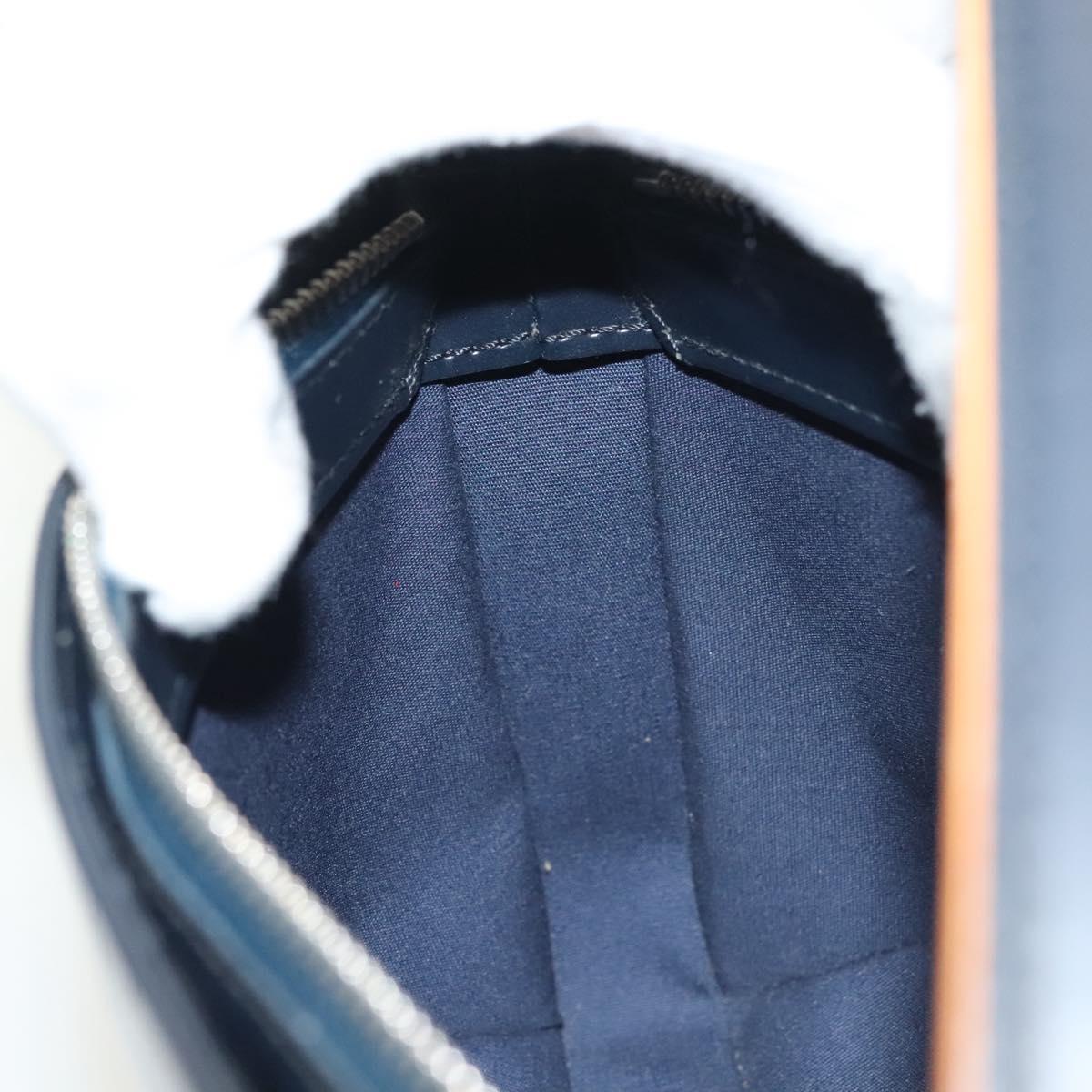 Louis Vuitton Fowler, Navy, Leather, clutch