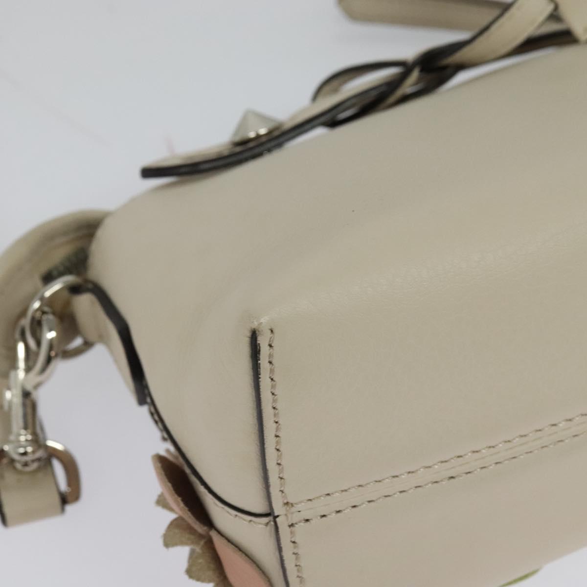 Fendi By The Way, Beige, Leather, handbag