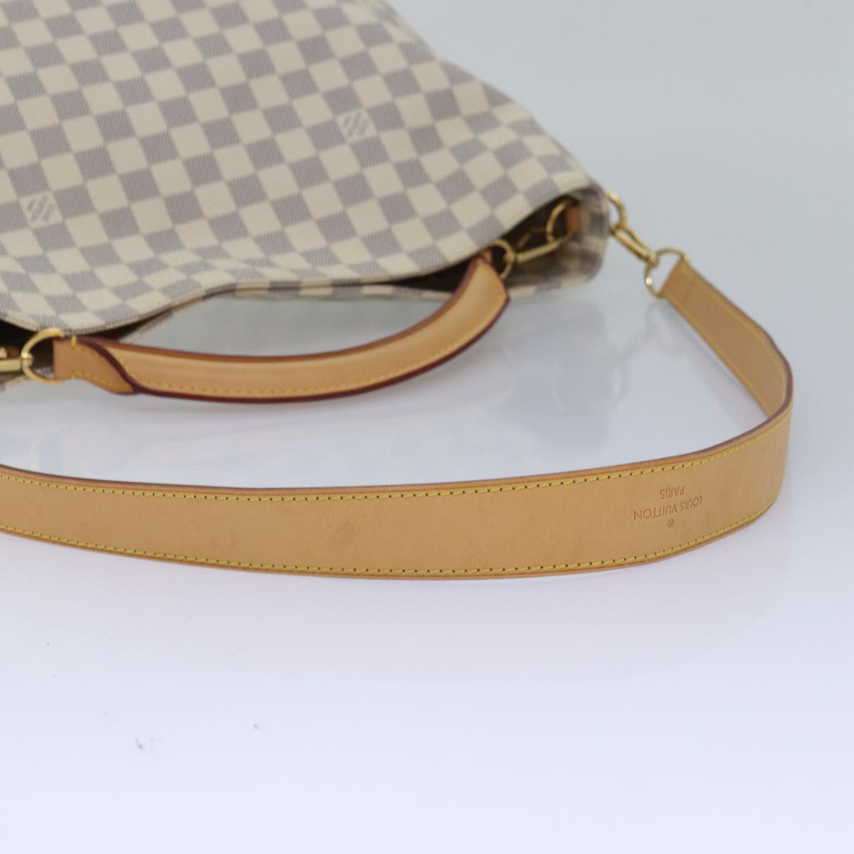 Louis Vuitton Sophie, White, Canvas, handbag