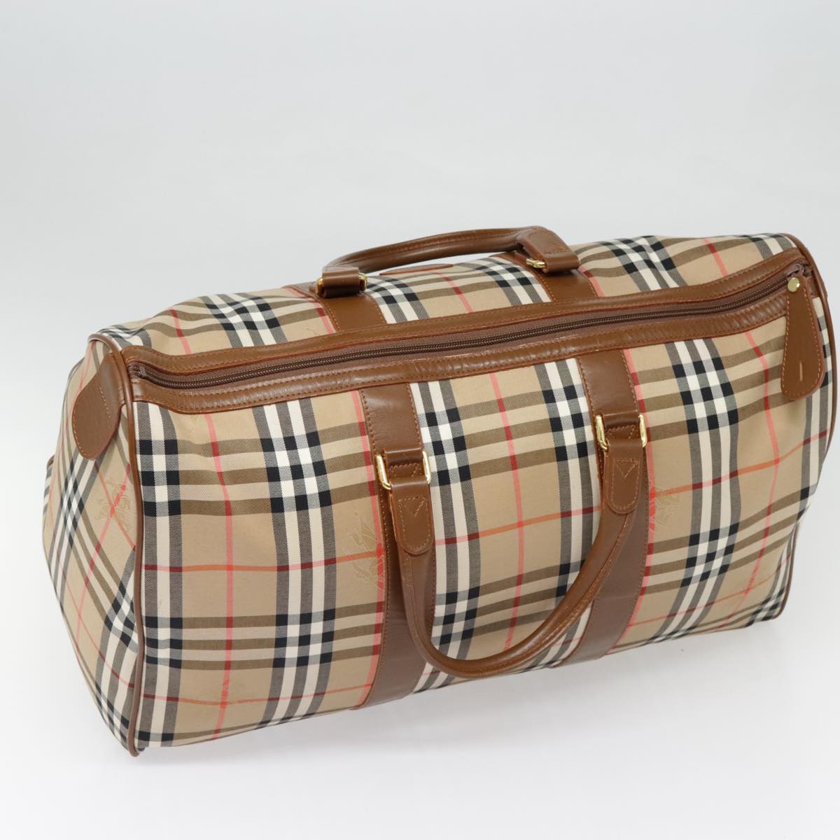 Burberry Nova Check, Brown, Canvas, travel