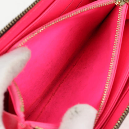 Louis Vuitton Zippy wallet, Pink, Canvas, wallet