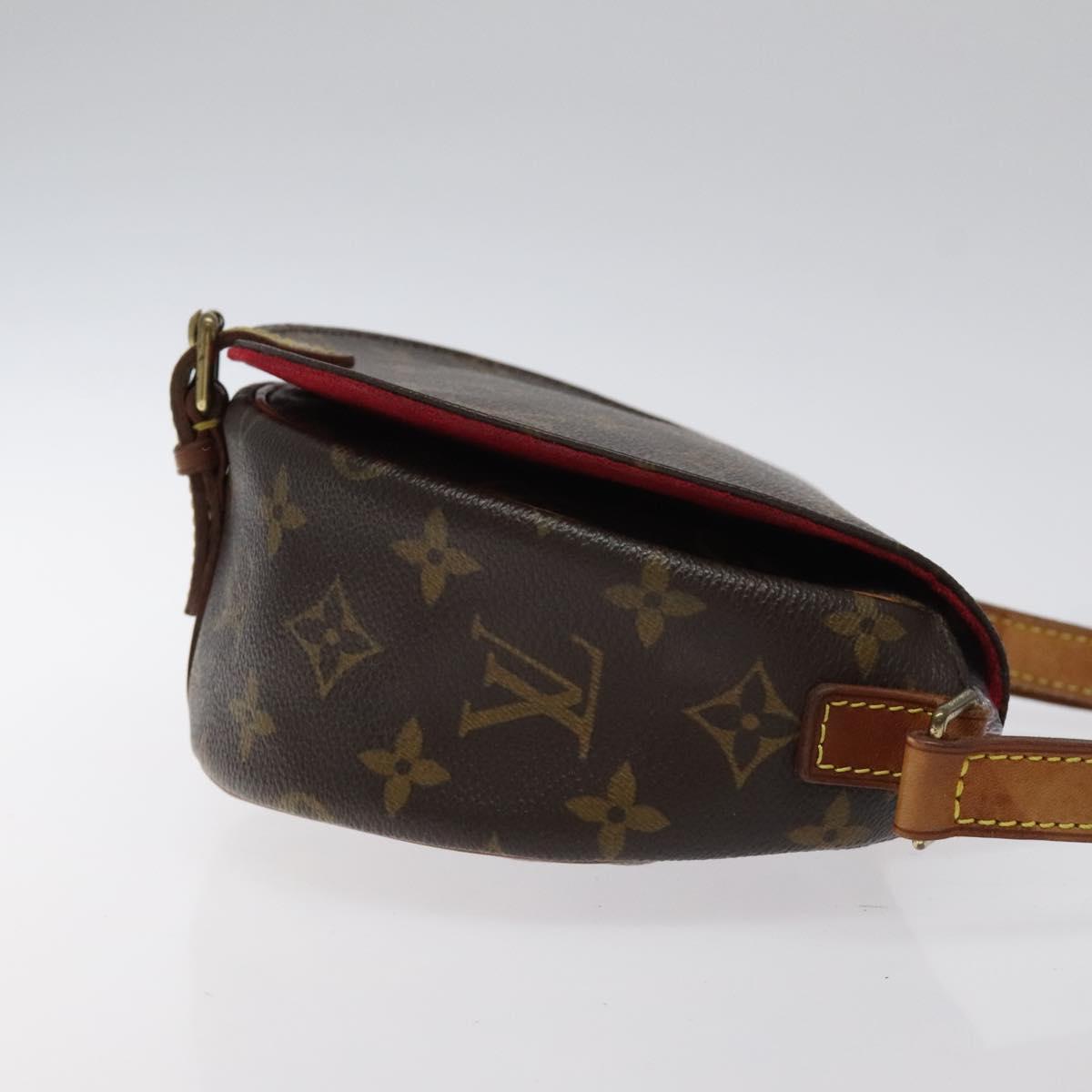 Louis Vuitton Tambourine, Brown, Canvas, shoulder