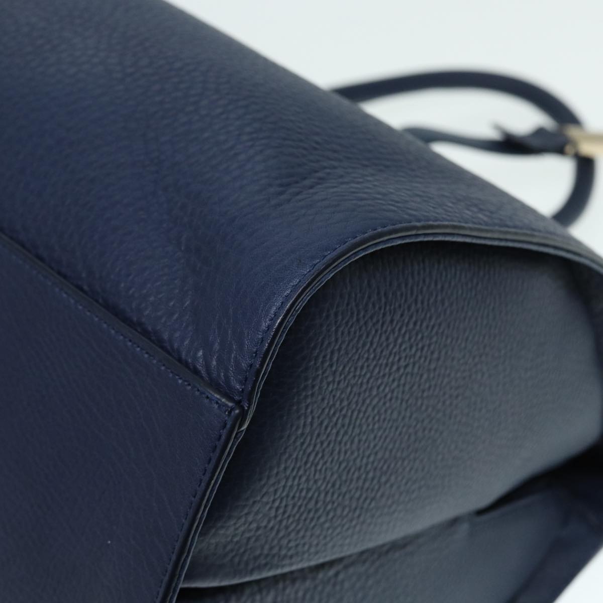 Balenciaga Tube, Navy, Leather, handbag