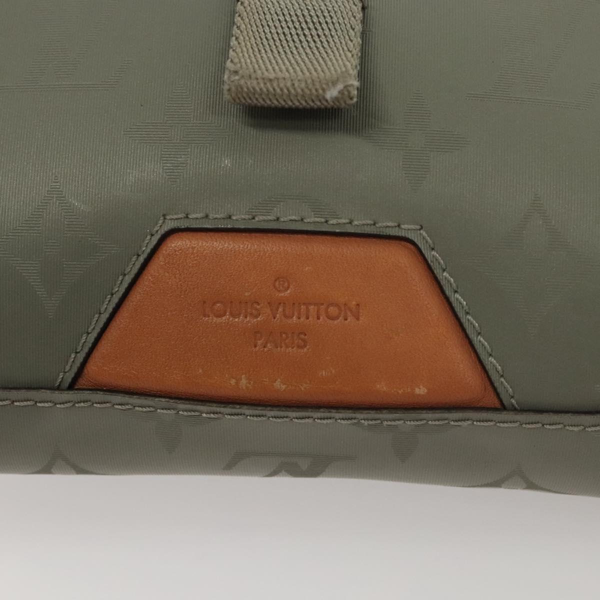 Louis Vuitton Messenger, Grey, Canvas, shoulder