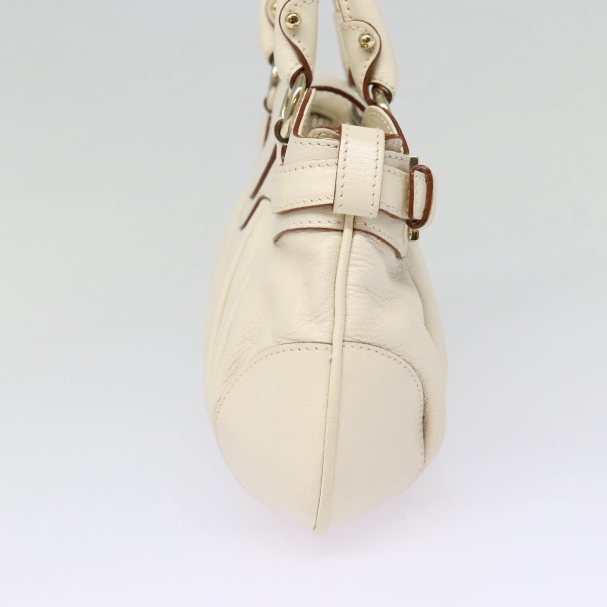 Salvatore Ferragamo Marisa, White, Leather, handbag