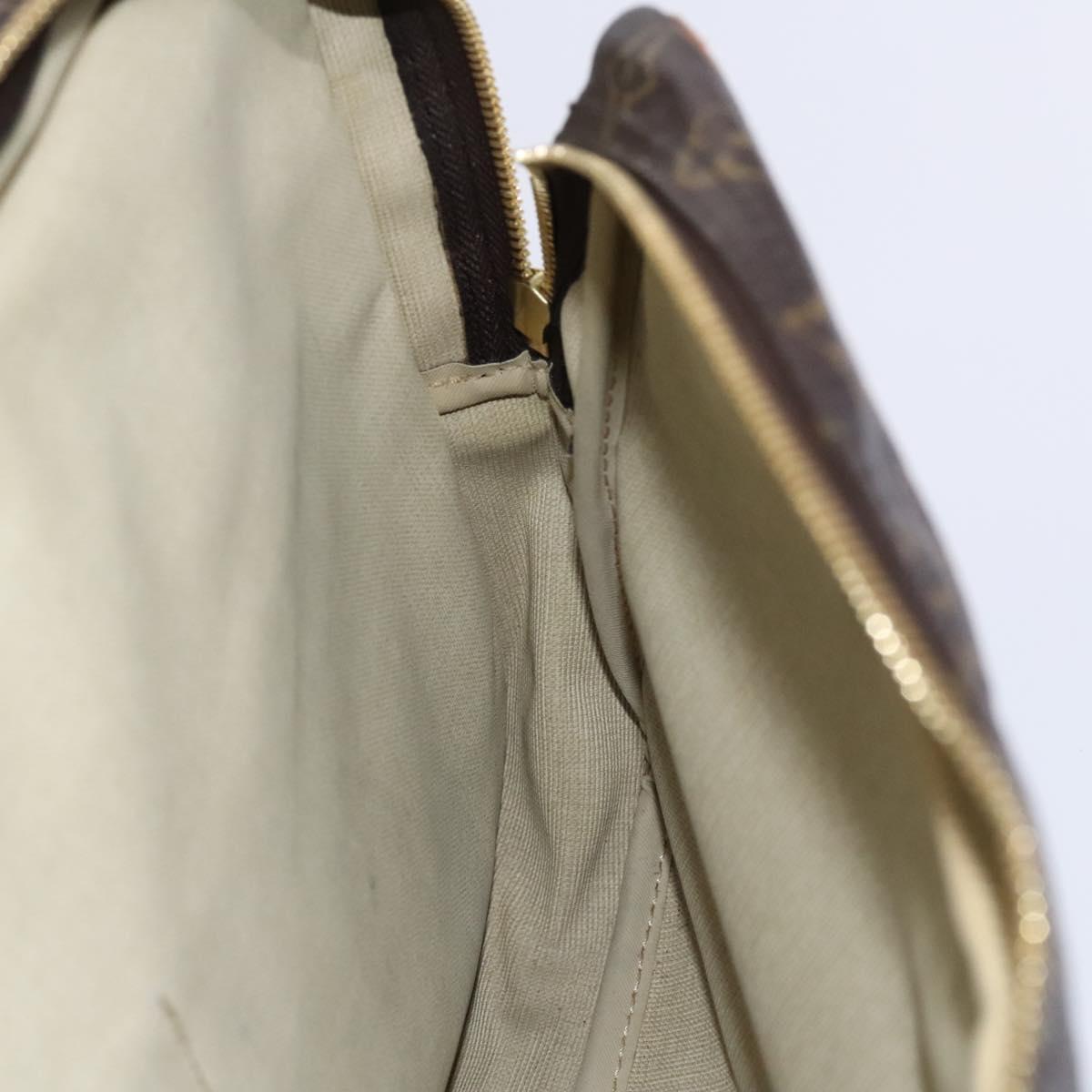 Louis Vuitton Reporter, Brown, Canvas, shoulder