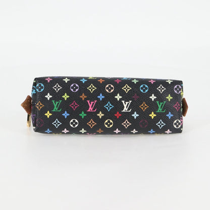 Louis Vuitton Cosmetic pouch, Black, Canvas, clutch