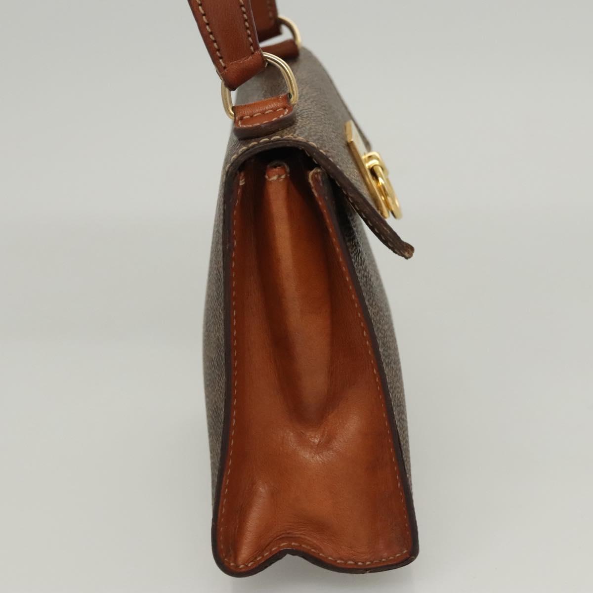 Céline Macadam, Brown, Canvas, handbag