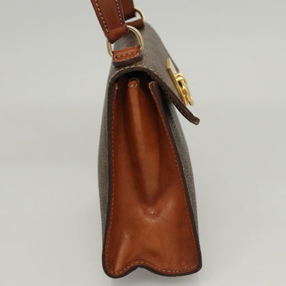 Céline Macadam, Brown, Canvas, handbag