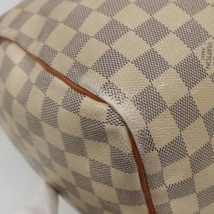 Louis Vuitton Speedy 30, White, Canvas, handbag