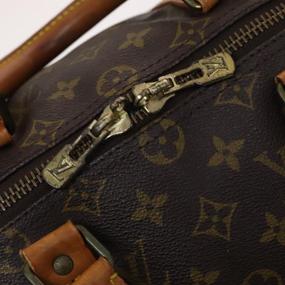 Louis Vuitton Keepall 50, Brown, Canvas, travel