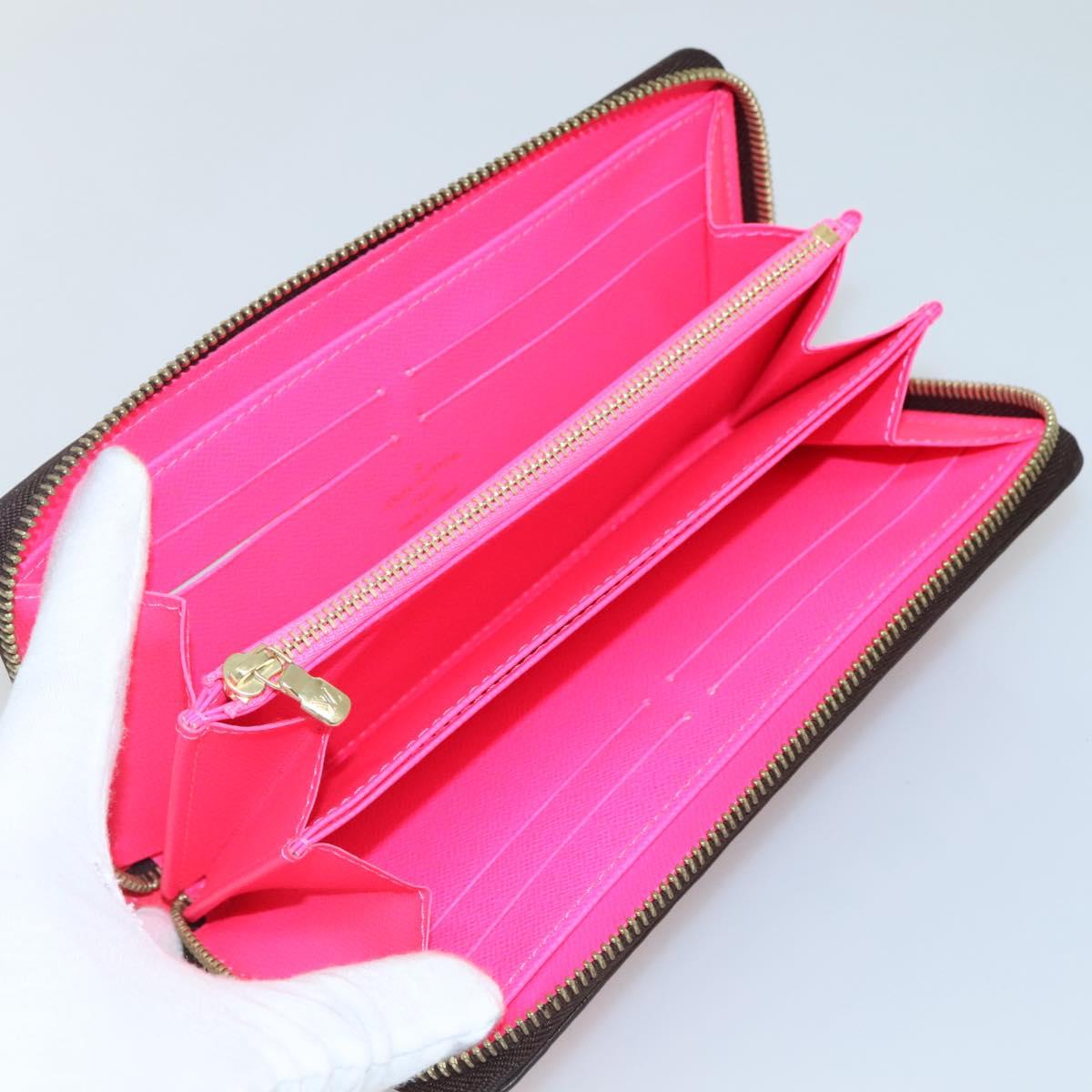 Louis Vuitton Zippy wallet, Pink, Canvas, wallet
