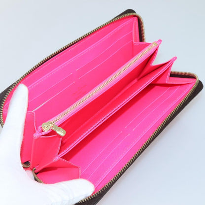 Louis Vuitton Zippy wallet, Pink, Canvas, wallet
