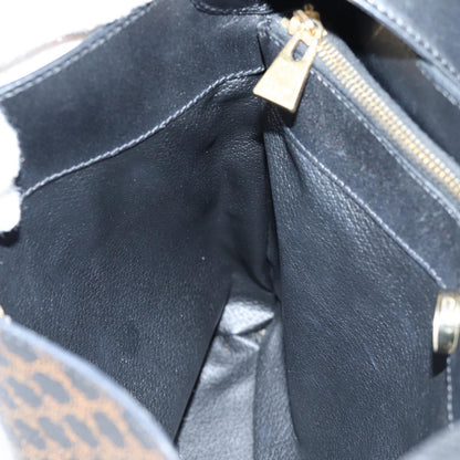 Céline Hobo, Black, Canvas, shoulder