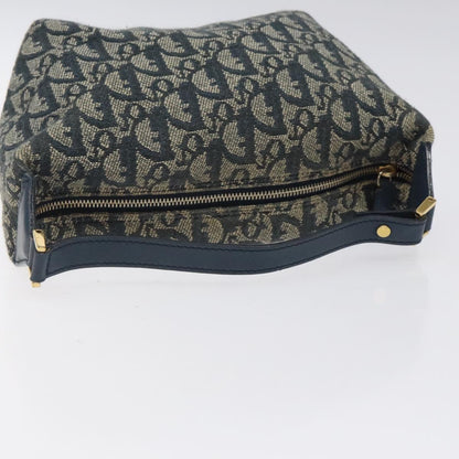 Dior Trotter, Navy, Canvas, handbag