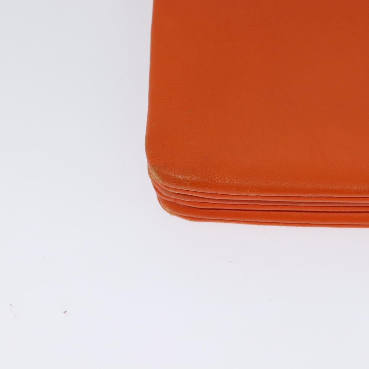 Céline Trio, Orange, Leather, shoulder