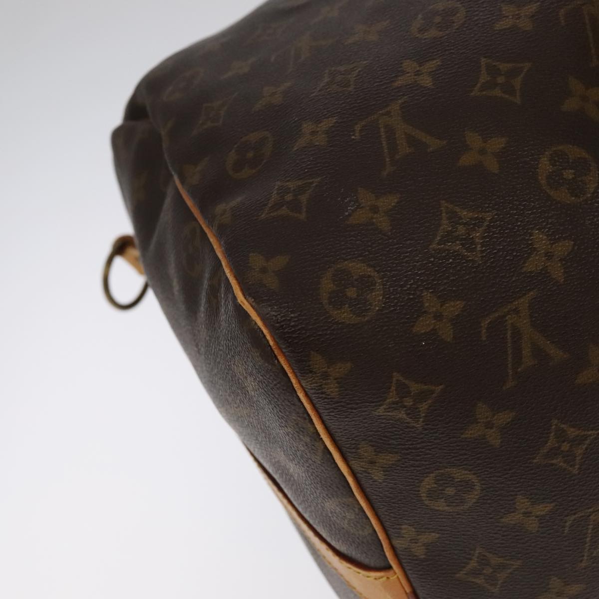 Louis Vuitton Keepall Bandoulière 60, Brown, Canvas, travel