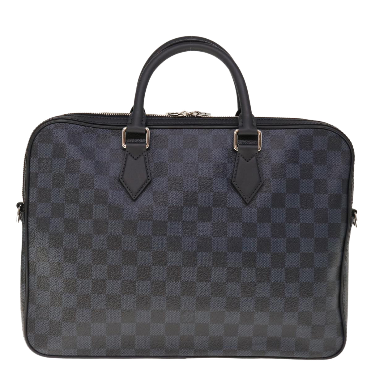 Louis Vuitton Dandy, Grey, Canvas, handbag