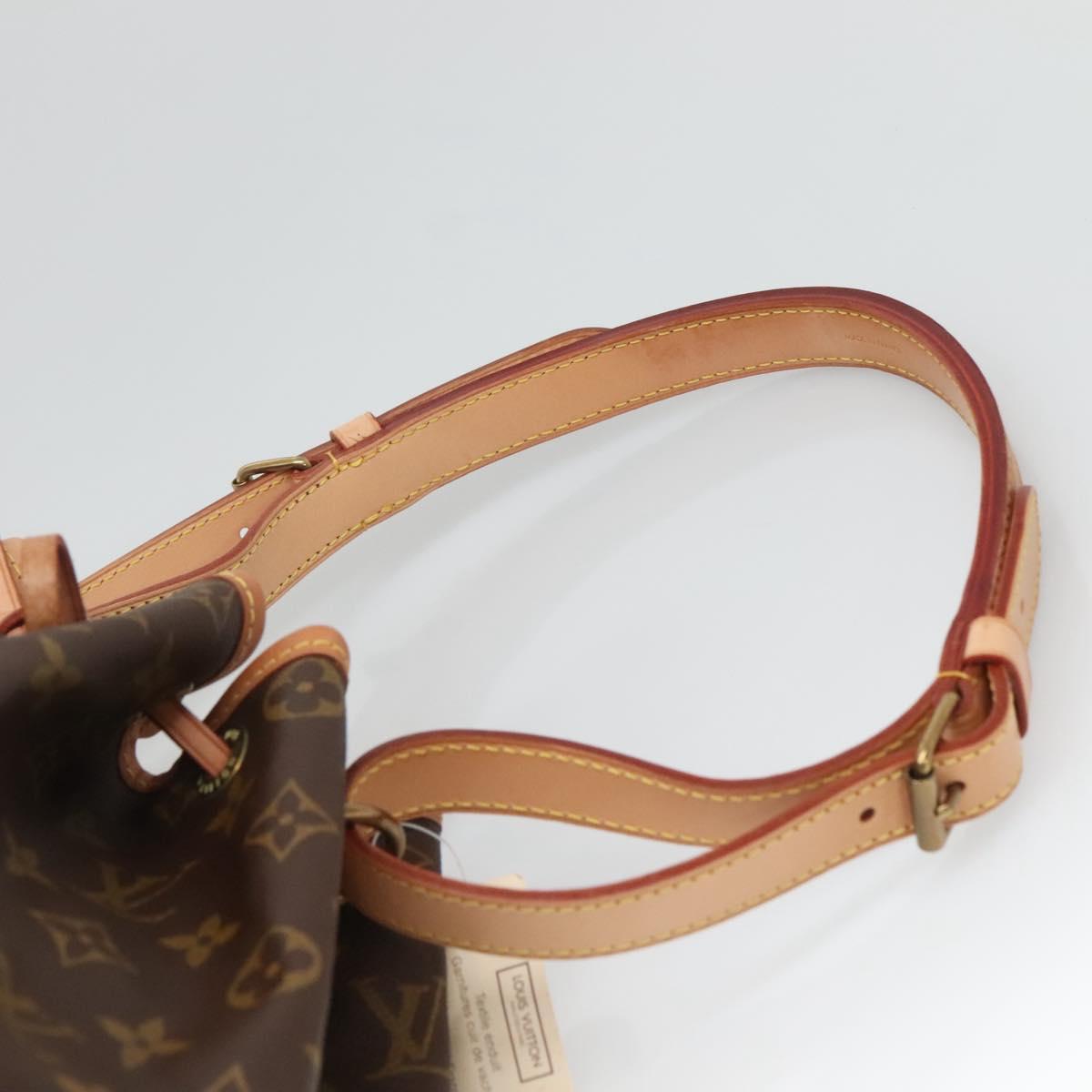 Louis Vuitton Noe, Brown, Canvas, shoulder