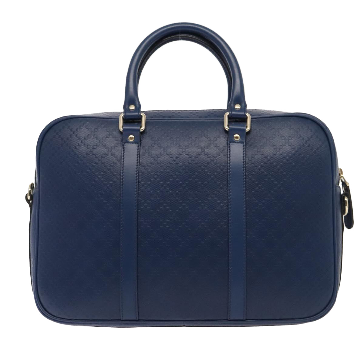 Gucci Diamante, Navy, Leather, briefcase