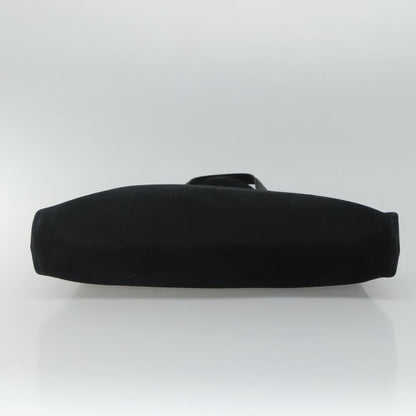 Hermès Heeboo, Black, Canvas, handbag