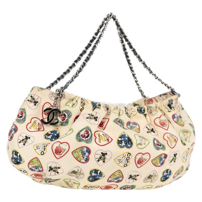 Chanel, Multicolour, Canvas, shoulder
