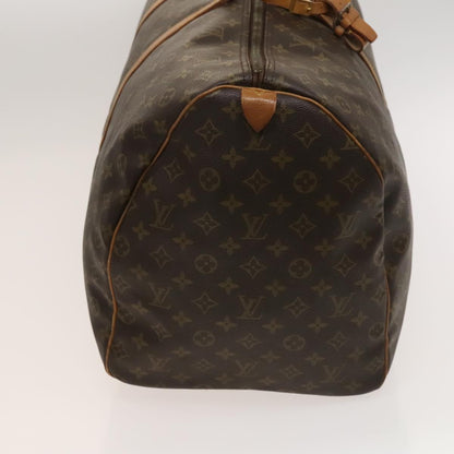 Louis Vuitton Keepall 60, Brown, Canvas, travel