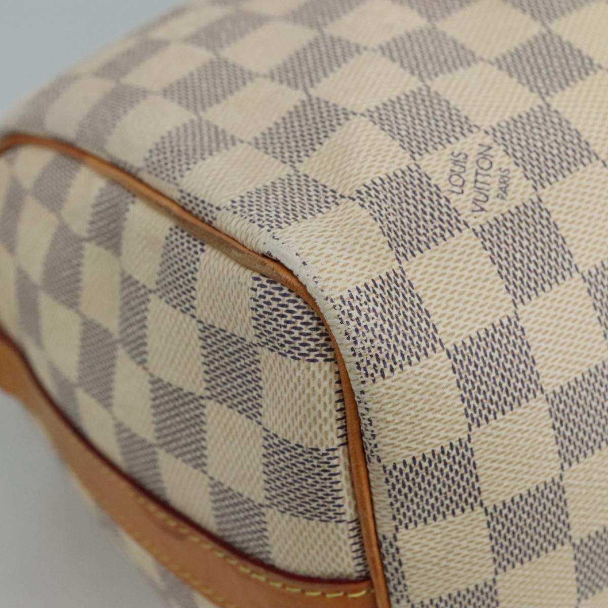 Louis Vuitton Speedy bandoulière 25, White, Canvas, handbag