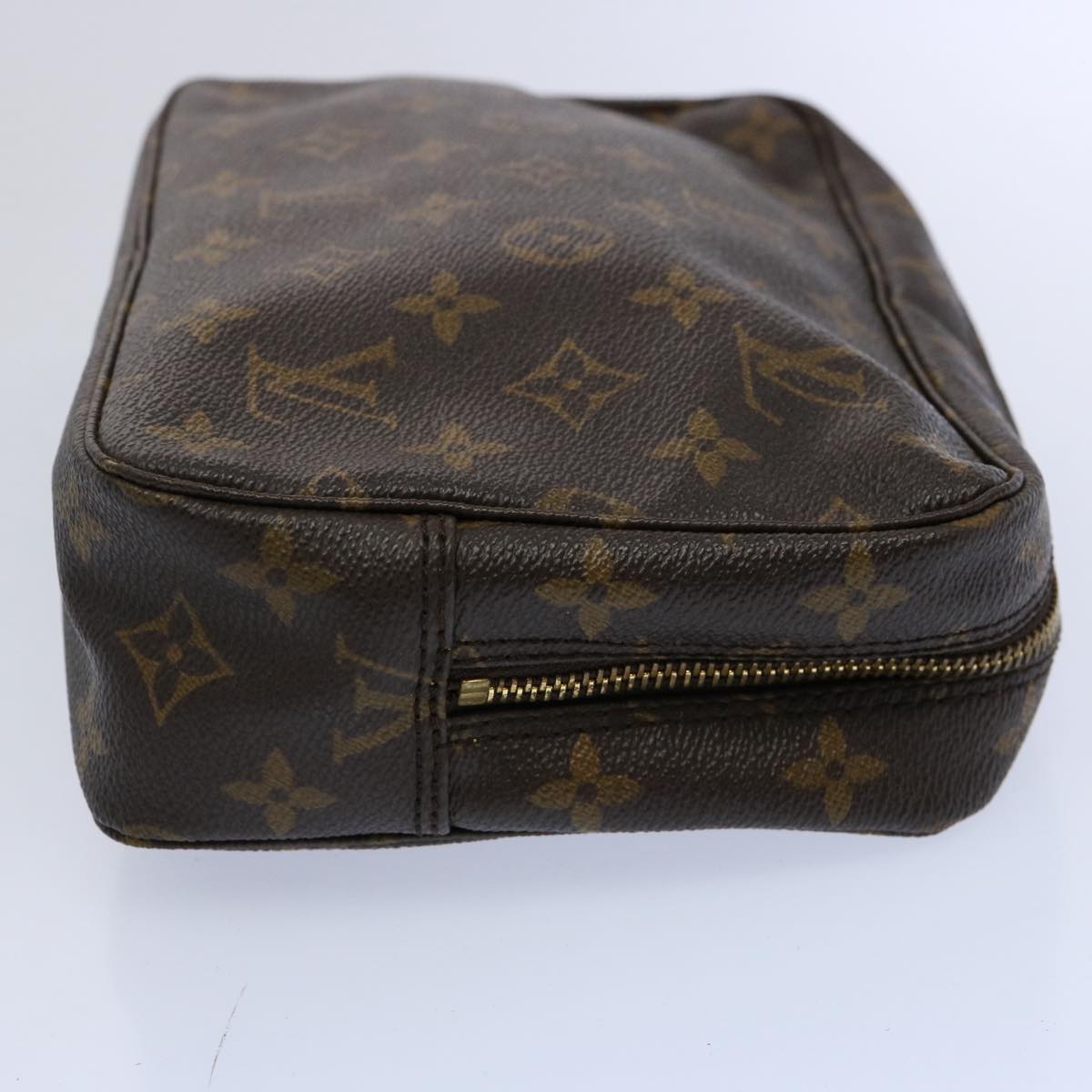 Louis Vuitton Trousse de Toilette, Brown, Canvas, clutch