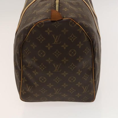 Louis Vuitton Keepall 50, Brown, Canvas, travel