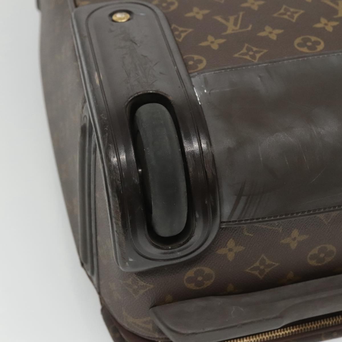 Louis Vuitton Pegase, Brown, Canvas, travel